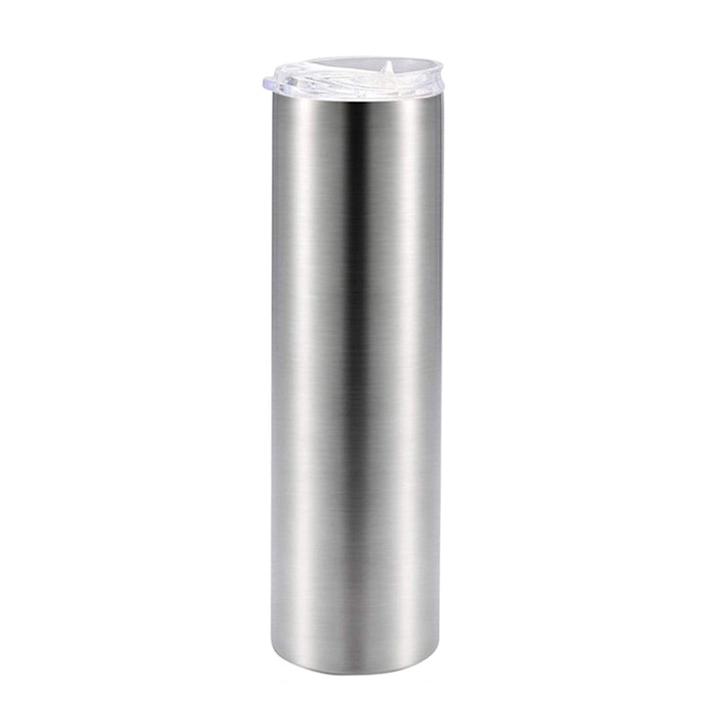 Olsin - Plain Stainless Steel Tumbler with Straw
