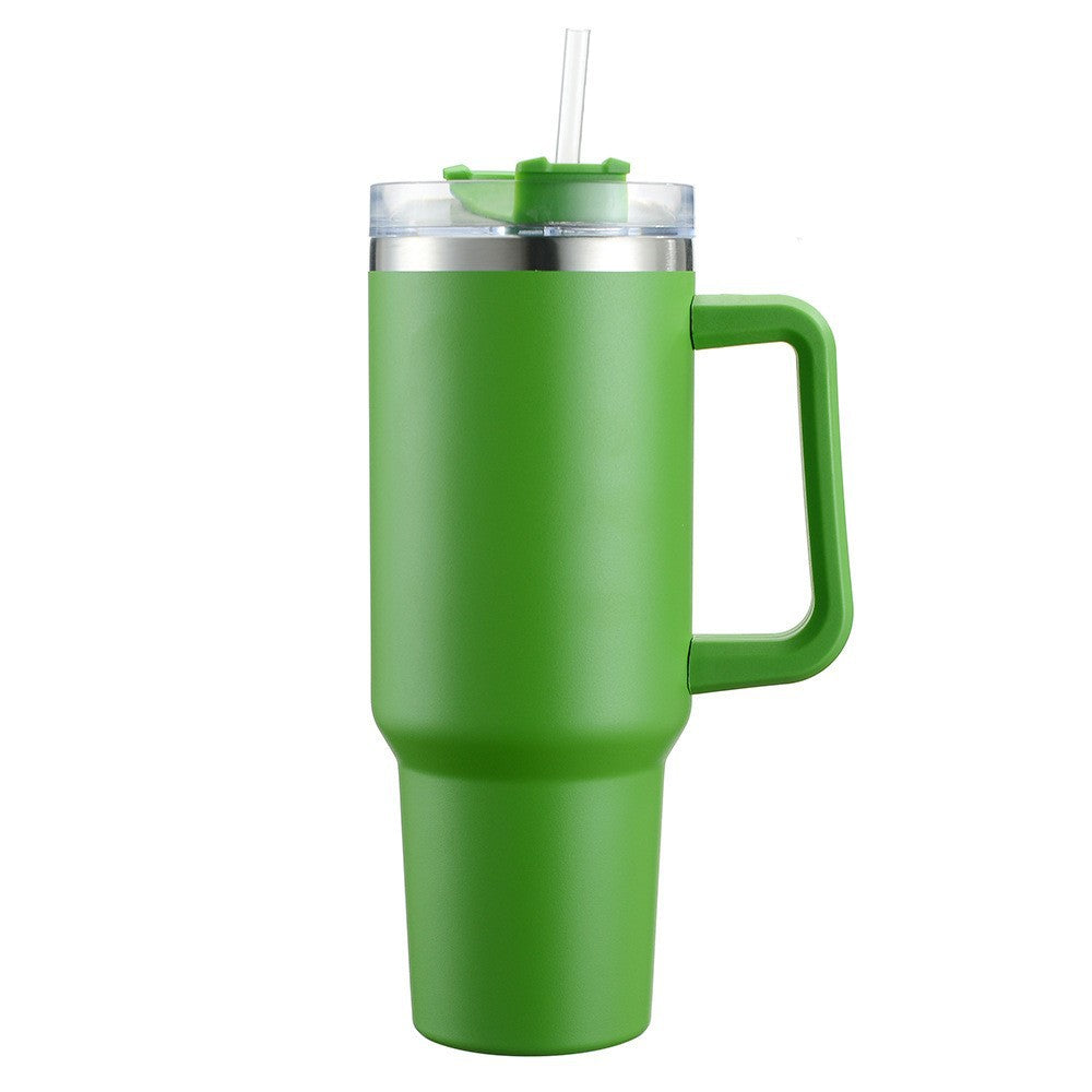 Port 40oz Stainless Steel Tumbler with Handle - Matcha