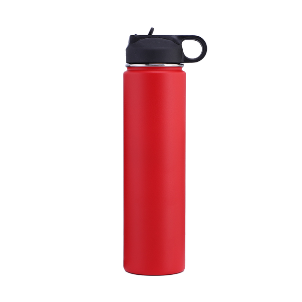 25 oz Insulated Water Bottle - Red